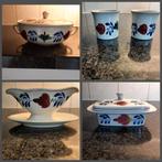 Boerenbont servies 2x schaal eierdopjes juskan, Huis en Inrichting, Keuken | Servies, Ophalen of Verzenden, Aardewerk, Boerenbont