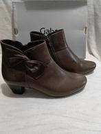 1399 NIEUW Gabor laarsjes bruin maat 38,5 G wijdte, Bruin, Lage of Enkellaarzen, Gabor, Nieuw