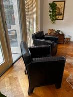 Leren fauteuils,  western style, Verzenden, Gebruikt