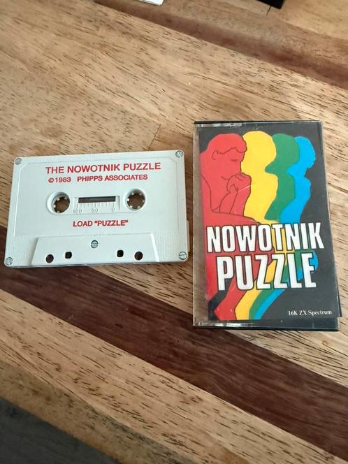 The Nowotnik Puzzle (ZX Spectrum 16K cassette met inlay), Computers en Software, Vintage Computers, Ophalen of Verzenden