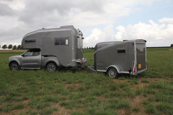 Nissan Navara Pickup/opzetunit camper, Caravans en Kamperen, Campers, Particulier, tot en met 2, Alkoof, Overige merken, Overige merken