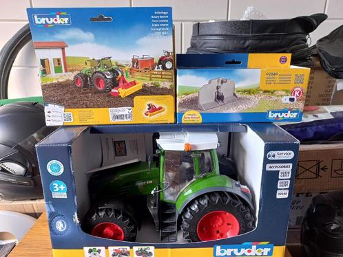 Bruder boerderij set met Fendt, Pottinger eg en bosbouwplaat, Kinderen en Baby's, Speelgoed | Speelgoedvoertuigen, Nieuw, Ophalen of Verzenden