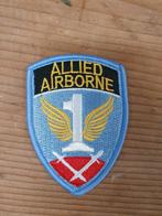 Reproductie 1stAllied Airborne Patch - Nieuw!, Ophalen of Verzenden, Landmacht, Amerika, Embleem of Badge