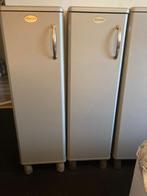 2x Zilveren Malibu CD kastjes, los of samen te koop, Huis en Inrichting, Ophalen, Zo goed als nieuw, Hout, Cd's