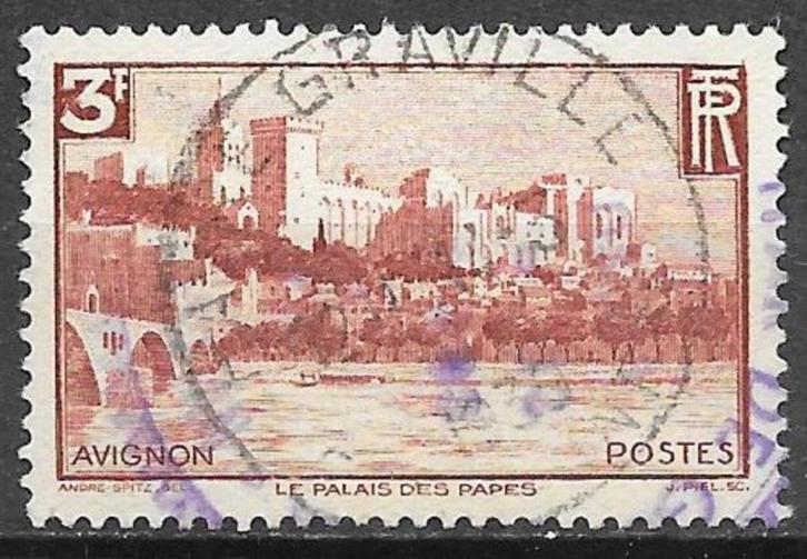 Frankrijk: Mi. 412 uit 1938, Postzegels en Munten, Postzegels | Europa | Frankrijk, Gestempeld, Ophalen of Verzenden