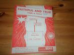 Faithful and true - ackers / skylar - the platters, Gebruikt, Gitaar, Ophalen of Verzenden, Artiest of Componist