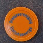 Winkelwagenmuntje oranje vereniging Sint Johannesga, Ophalen of Verzenden