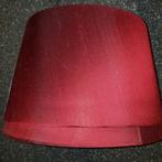 Rode Lampenkap - Stijlvol en Sfeervol, Huis en Inrichting, Lampen | Lampenkappen, Gebruikt, Klassiek, Ophalen of Verzenden, Rood