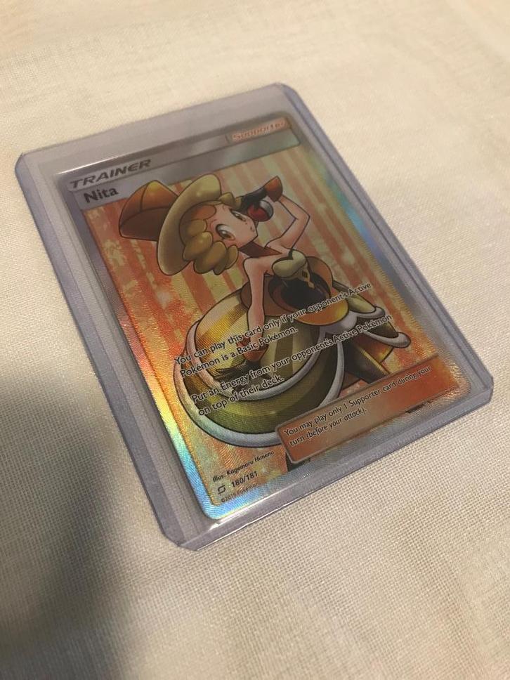 Nita TEU 180, Hobby en Vrije tijd, Verzamelkaartspellen | Pokémon, Nieuw, Losse kaart, Foil, Ophalen of Verzenden