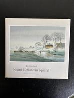 Jan Groenhart - Noord-Holland in aquarel - 1990, Gelezen, Jan Groenhart, Ophalen of Verzenden, Schilder- en Tekenkunst