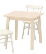 NORRARYD/NORRÅKER Table, oak, 74x74 cm, Huis en Inrichting, Tafels | Eettafels, Ophalen, 50 tot 100 cm, Oak, Eikenhout