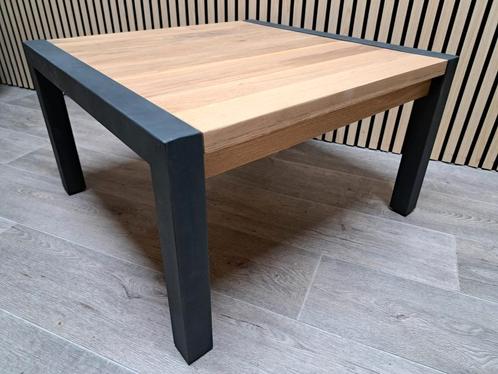 Salontafel- Nieuw, Huis en Inrichting, Tafels | Eettafels, Nieuw, 50 tot 100 cm, 50 tot 100 cm, Vierkant, Eikenhout, Ophalen of Verzenden