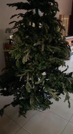 Kunst kerstboom ongeveer 2 meter, Ophalen, Gebruikt