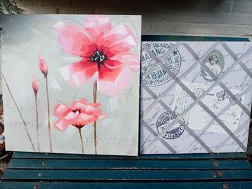 Schilderij en kaartenschilderij beschikbaar voor biedingen