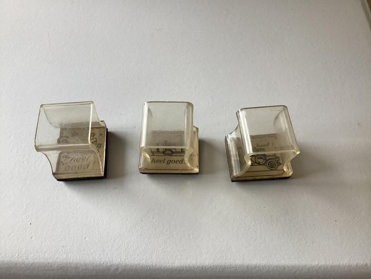 Losse stempels schoolstempels beloningstekst, boot tractor, Hobby en Vrije tijd, Stempelen, Gebruikt, Overige typen, Ophalen of Verzenden