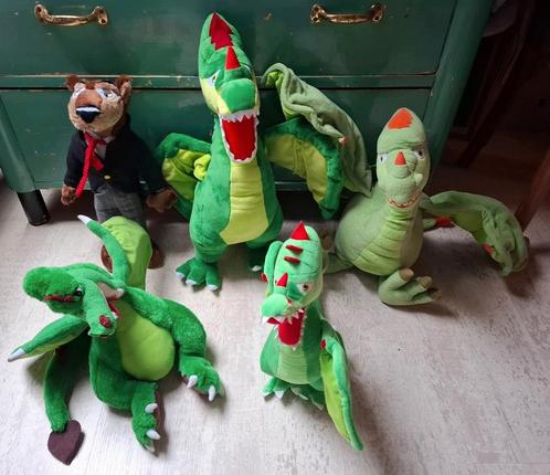 Efteling wolf en draken knuffel draak, Verzamelen, Efteling, Zo goed als nieuw, Overige typen, Ophalen of Verzenden