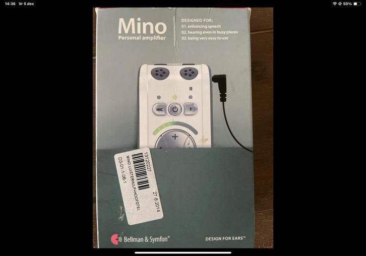 Symfon en Bellman Mino, Diversen, Verpleegmiddelen, Gebruikt, Ophalen of Verzenden