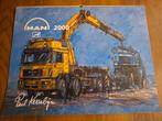 Kalender met 6 posters Paul Kerrebijn MAN Trucks vrachtauto, Tekening, Nieuw, Ophalen of Verzenden, Minder dan 50 cm