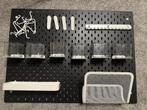 Ikea Skadis wandbord met accessoires, Ophalen, Gebruikt, Overige typen