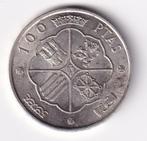 Spanje 100 peseta 1966 / 66   Zeer fraai, Postzegels en Munten, Verzenden, Overige landen, Losse munt, Zilver