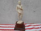oud beeldje GHANDI-gesculpteerd  1940, Antiek en Kunst, Ophalen of Verzenden