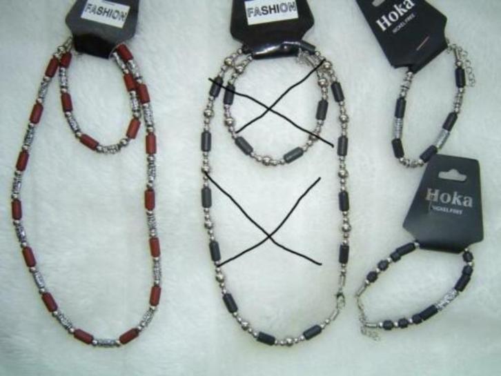 Nieuw, kettingen en armbanden voor mannen en vrouwen, Sieraden, Tassen en Uiterlijk, Kettingen, Nieuw, Overige materialen, Ophalen of Verzenden