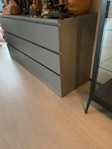 Ikea Malm grote ladekast - 161x48 cm - afbeelding 2