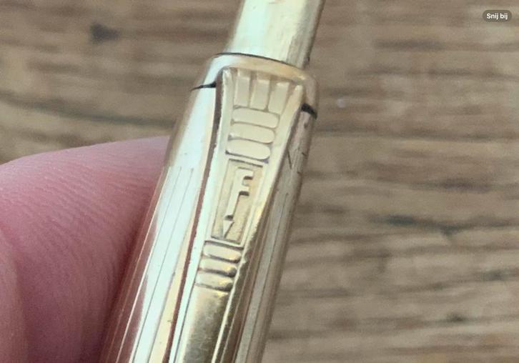 Antiek Vulpotlood Fend Normix Duitsland Double, Verzamelen, Pennenverzamelingen, Ophalen of Verzenden