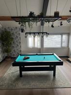 Pooltafel met toebehoren, Sport en Fitness, Biljarten en Poolen, Ophalen, Gebruikt, Pooltafel
