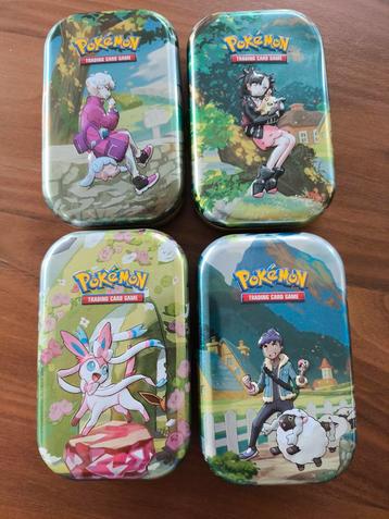 Pokémon tin set  beschikbaar voor biedingen