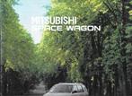 Folder Mitsubishi Space Wagon, sept. 1991 (groot formaat), Boeken, Auto's | Folders en Tijdschriften, Ophalen, Nieuw, Mitsubishi