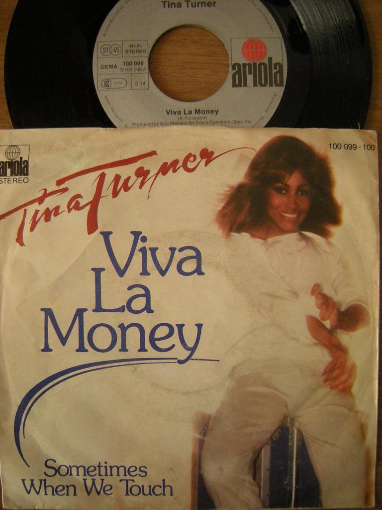 Tina Turner (Viva La Money), Gebruikt, 7 inch, Single, Ophalen of Verzenden