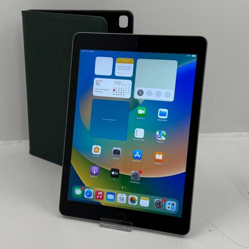 iPad 5e Gen (2017) 32GB WiFi Space Gray | iOS 16.7.10 | Met, Computers en Software, Apple iPads, Apple iPad, 10 inch, 32 GB, Grijs