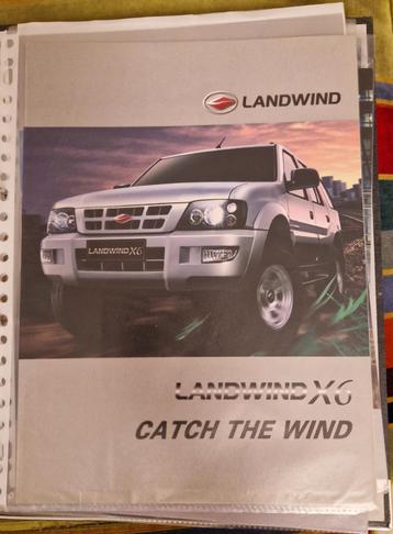 Folder Landwind X6 beschikbaar voor biedingen