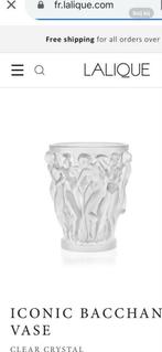 Lalique Bacchantes Vaas, Ophalen, Zo goed als nieuw, Wit, Overige typen