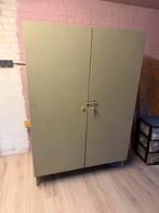 Metalen archief Kast, Huis en Inrichting, Kasten | Roldeurkasten en Archiefkasten, Ophalen, Gebruikt, 100 tot 150 cm, Metaal