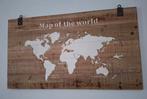 Map Of The World Wandbord, Ophalen, Zo goed als nieuw