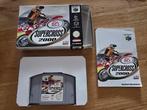 N64 super cross 2000 compleet, 1 speler, Racen en Vliegen, Ophalen of Verzenden, Zo goed als nieuw