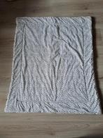 Boxkleed wit met zwarte stippen Hema 80x95cm speelkleed, Ophalen of Verzenden, Gebruikt