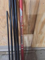 Visspullen Hengel 11m + Extra Topset, Watersport en Boten, Ophalen of Verzenden, Gebruikt, Vaste hengel