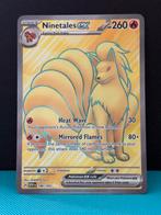 Ninetales EX MEW 186/165 Full art, Hobby en Vrije tijd, Verzamelkaartspellen | Pokémon, Ophalen of Verzenden, Losse kaart