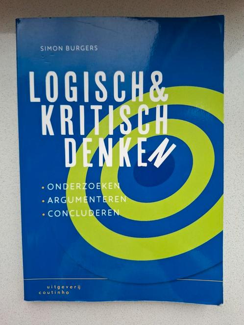 Simon Burgers - Logisch en kritisch denken, Boeken, Wetenschap, Zo goed als nieuw, Sociale wetenschap, Ophalen of Verzenden