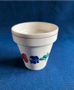 Boerenbont cactus potje, Overige typen, Ophalen of Verzenden, Zo goed als nieuw, Aardewerk