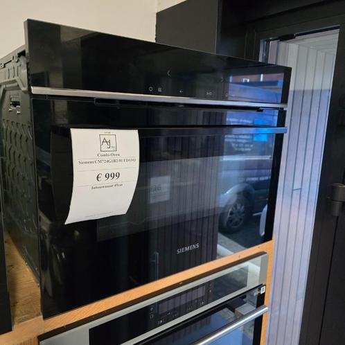 Siemens Inbouw Combi-Oven CM724G1B2 //BLACKLINE//, Witgoed en Apparatuur, Ovens, Refurbished, Inbouw, Oven, 45 tot 60 cm, 45 tot 60 cm