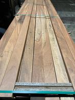 Hardhout–Angelim Vermelho–palen–regels-onderslagen-balken, Tuin en Terras, Ophalen, Nieuw, Hardhout, 250 cm of meer