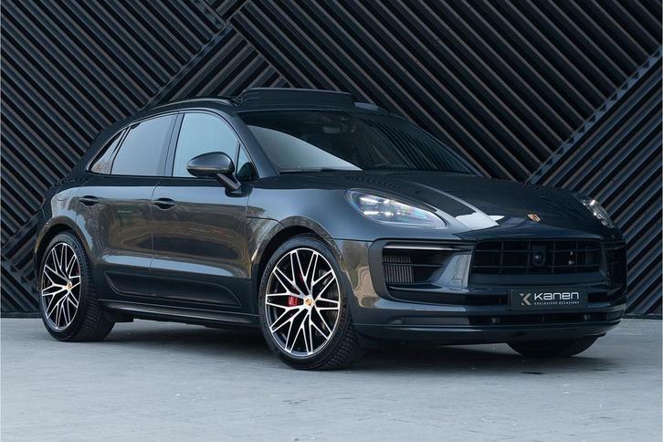 Porsche Macan S 2.9 NW Model ACC Chrono Panodak Luchtv. Trek, Auto's, Porsche, Bedrijf, Te koop, Macan, ABS, Achteruitrijcamera