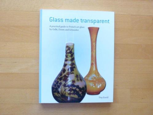 Glass made transparent, Gallé, Daum and Schneider, Antiek en Kunst, Antiek | Glas en Kristal, Ophalen of Verzenden
