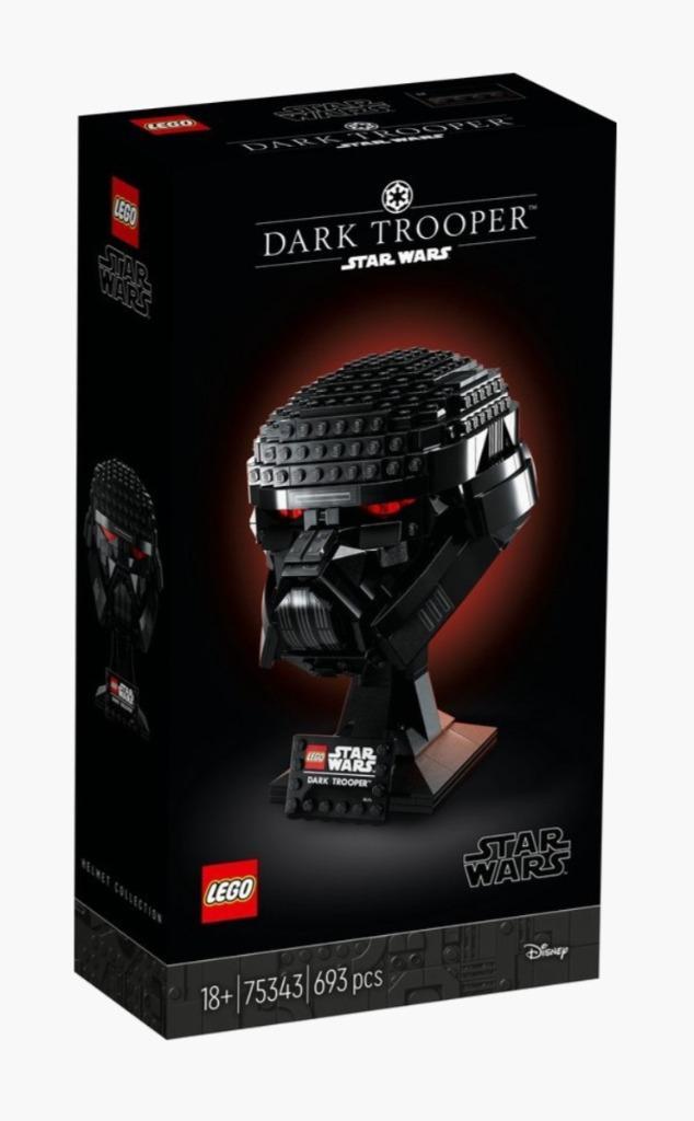 LEGO Star Wars 75343 Dark Trooper Helm *NEW*, Kinderen en Baby's, Speelgoed | Duplo en Lego, Nieuw, Lego, Complete set, Ophalen of Verzenden