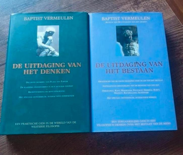 Filosofieboeken: De Uitdaging van Het Denken & Bestaan, Boeken, Filosofie, Gelezen, Algemeen, Ophalen of Verzenden
