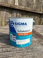 Sigma schakelverf licht eiken, Doe-het-zelf en Verbouw, Verf, Beits en Lak, Beige, Nieuw, Ophalen of Verzenden, Verf